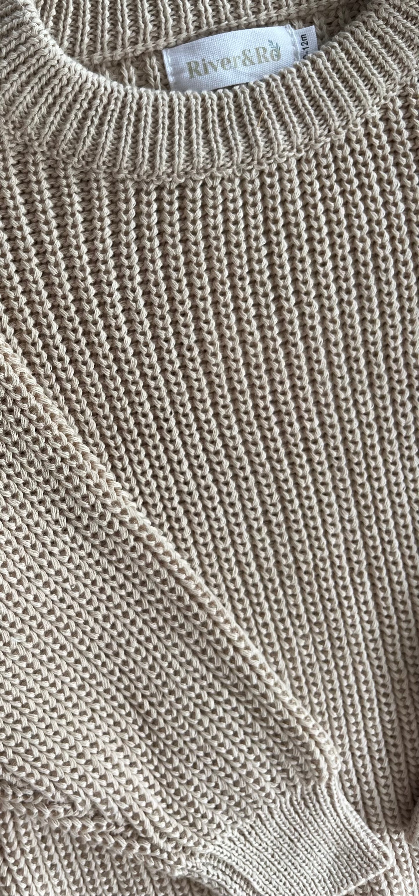Acorn Knit Romper