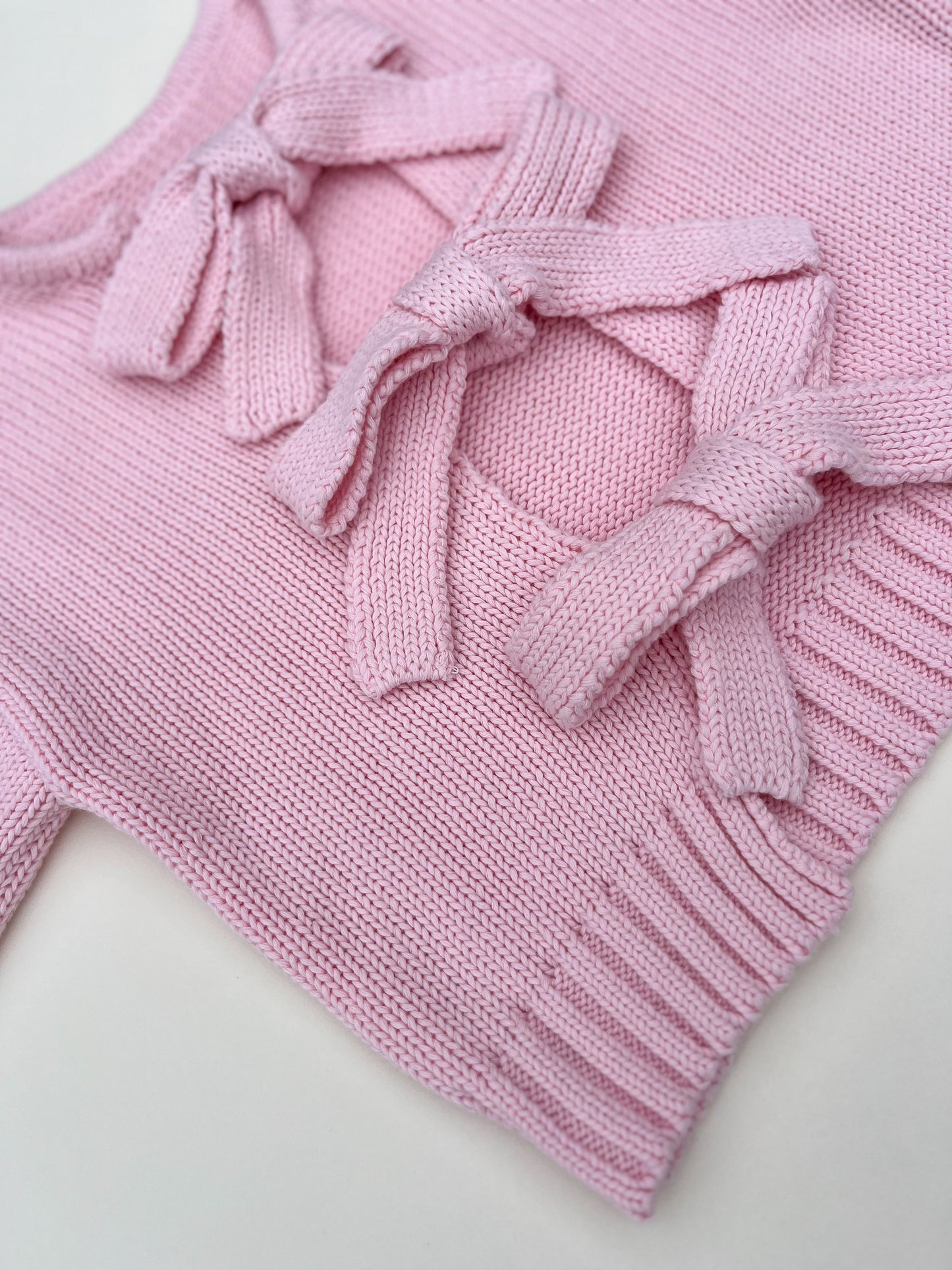 PRE ORDER - Backless tie jumper