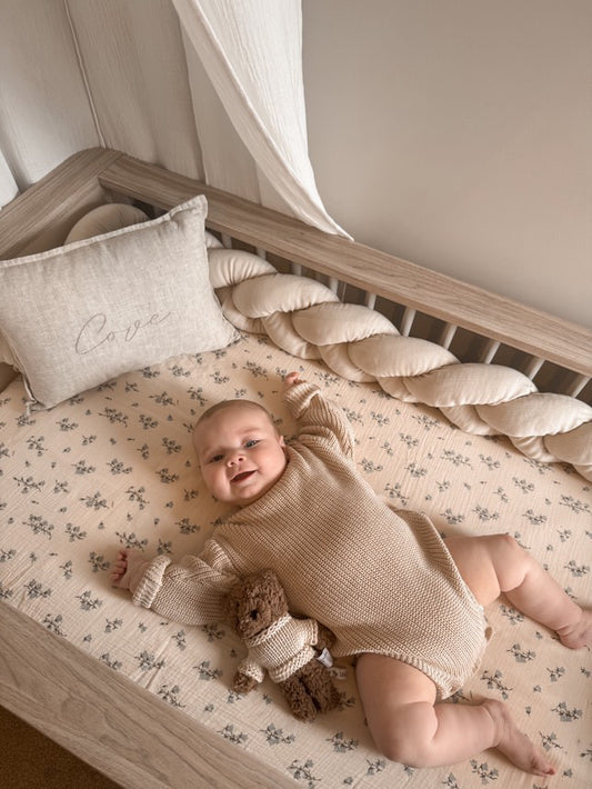 Acorn Knit Romper