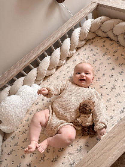 Acorn Knit Romper